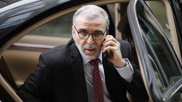 Mustafa Sanalla, chairman of the National Oil Company of Libya, arrives ahead of the 177th Organization Of Petroleum Exporting Countries (OPEC) meeting in Vienna, Austria, on Thursday, Dec. 5, 2019. Saudi Arabia, the dominant force in OPEC, is using both carrot and stick to talk other members of the oil cartel into defending prices at Thursday’s ministerial meeting.