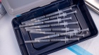 Syringes with doses of the Moderna Inc. Covid-19 vaccine. Photographer: David Paul Morris/Bloomberg