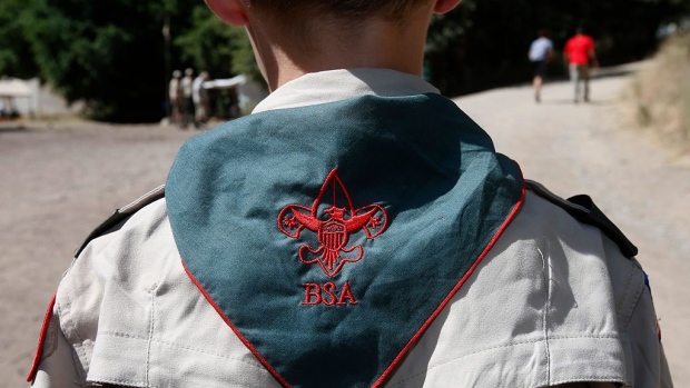 PAYSON, UT - JULY 31: A Boy Scout listens to instruction at camp Maple Dell on July 31, 2015 outside Payson, Utah. The Mormon Church is considering pulling out of its 102 year old relationship with the Boy Scouts after the Boy Scouts changed it's policy on allowing gay leaders in the organization. Over 99% of the Boy Scout troops in Utah are sponsored by the Mormon Church. (Photo by George Frey/Getty Images) Photographer: George Frey/Getty Images North America