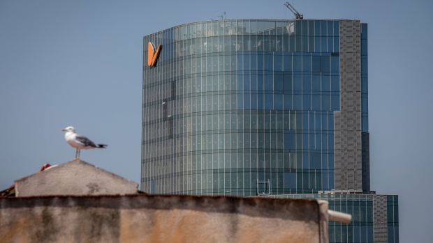 A Naturgy Energy Group SA office building in the Barceloneta neighborhood of Barcelona, Spain, on Thursday, July 29, 2021. Scorching heat is boosting electricity prices across Europe, adding to a long list of factors that have sent power costs surging this summer.