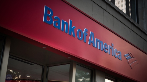 Bank of America Corp. branch in New York. Photographer: Mark Kauzlarich/Bloomberg