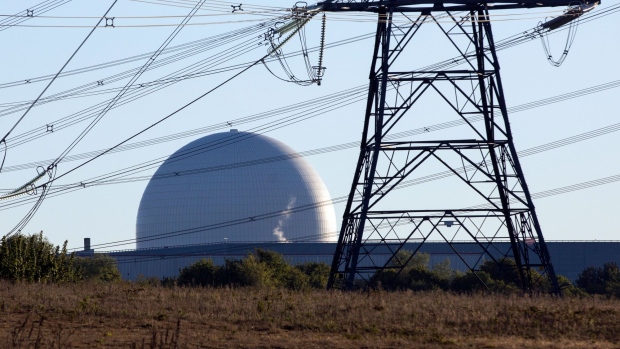 The existing Sizewell B nuclear power station,