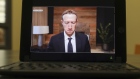 Mark Zuckerberg, chief executive officer of Facebook Inc., speaks virtually during a House Energy and Commerce Subcommittees hearing on a tablet computer in Princeton, Illinois, U.S., on Thursday, March 25, 2021. The chief executives of Facebook, Google, and Twitter are testifying as lawmakers on both sides of the aisle prepare to press the companies over the spread of false information that contributed to the deadly Jan. 6 Capitol attacks. Photographer: Daniel Acker/Bloomberg