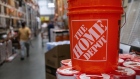 A Home Depot branded bucket at a Home Depot store in Hercules, California, U.S., on Monday, Feb. 22, 2021.Photographer: David Paul Morris/Bloomberg