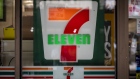 Signage is displayed outside a 7-Eleven store, a subsidiary of Seven & i Holdings Co., in Chicago, Illinois, U.S., on Monday, Aug. 3, 2020. Seven & i Holdings Co., the world's largest convenience-store franchiser, agreed to buy Marathon Petroleum Corp.’s Speedway gas stations for $21 billion, betting that an expanded U.S. footprint will deliver growth amid the uncertainty of the pandemic. Photographer: Christopher Dilts/Bloomberg