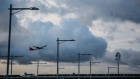 An Iberia passenger aircraft takes off from El Prat airport, operated by Aena SA, in Barcelona, Spain, on Monday, Aug. 2, 2021. Nations like the U.S. and Spain have followed up their swift inoculation campaigns with a corresponding uptick in air travel.