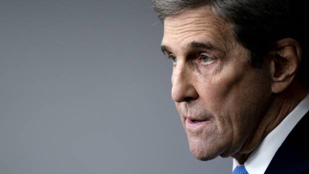 John Kerry Photographer: Stefani Reynolds/Bloomberg