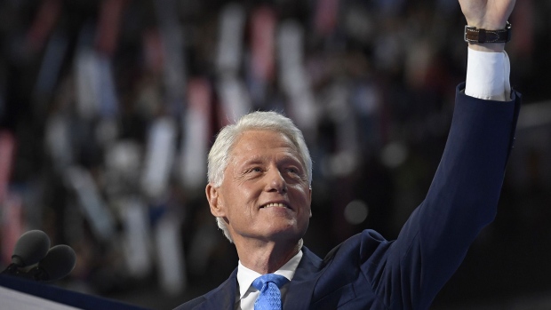 Bill Clinton during the Democratic National Convention in Philadelphia, in 2016.