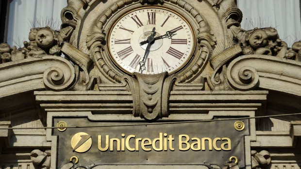 UniCredit SpA, Italy’s biggest bank, has dropped 39 percent in Milan trading this year, giving the company a market value of 15 billion euros. Intesa Sanpaolo SpA, Italy’s No. 2 lender, has declined 20 percent, while Banca Monte dei Paschi di Siena SpA, the No. 3 bank, has dropped 26 percent.