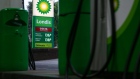 Fuel prices are displayed on an electronic billboard outside a BP Plc petrol and refuelling station in London, U.K., on Thursday, June 17, 2021. U.K. Chancellor of the Exchequer Rishi Sunak said rising prices are one of his near-term concerns, as U.K. inflation surged unexpectedly past the Bank of Englands target for the first time in almost two years. Photographer: Hollie Adams/Bloomberg