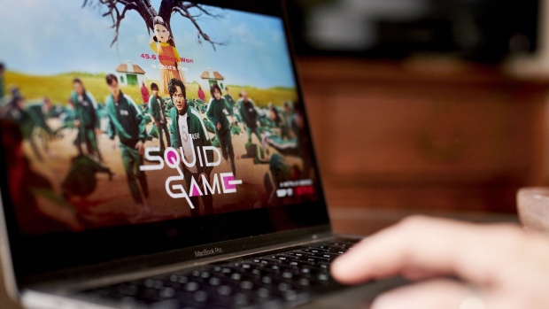 The Netflix television series 'Squid Game'. Photographer: Gabby Jones/Bloomberg