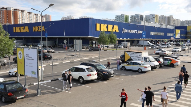 An Ikea AB store in Khimki, Russia, on Friday, July 2, 2020. High-frequency indicators show only mild deterioration in Russia's recovery so far, after months of surprisingly strong performance. Photographer: Andrey Rudakov/Bloomberg