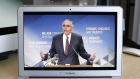 Lawrence Schembri speaks during a Bank of Canada video conference in June 2020.