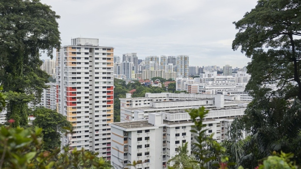 The skyline from Mount Faber in Singapore, on Monday, Nov. 23, 2020. Singapore said its economy will probably expand 4% to 6% next year amid a global recovery from the worst of the coronavirus pandemic and as travel restrictions and local safety measures are eased. Photographer: Lauryn Ishak/Bloomberg