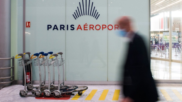 Paris-Charles de Gaulle airport in Paris, France. Photographer: Nathan Laine/Bloomberg