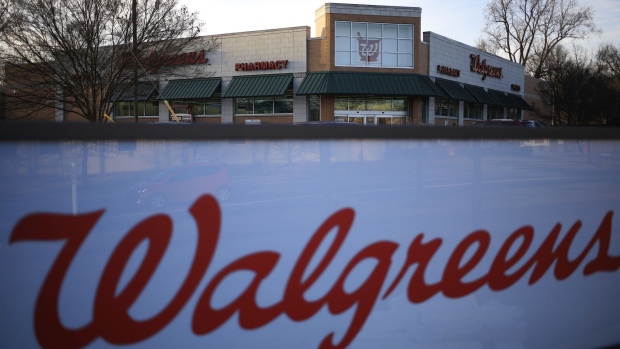 Signage outside a Walgreens store in Louisville, Kentucky, U.S., on Monday, Jan. 4, 2021. Walgreens Boots Alliance Inc. is scheduled to release earnings figures on January 7.