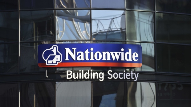 BIRMINGHAM, ENGLAND - JANUARY 05: : The logo of Nationwide Building Society outside one of its stores on January 05, 2021 in Birmingham, England. (Photo by Nathan Stirk/Getty Images)