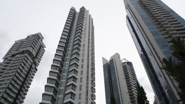 Residential buildings stand in the Newton area of Singapore, on Thursday, Jan. 24, 2019. Rising interest rates and the latest round of property curbshave put the brakes on mortgage demand at Singapore’s banks, potentially further dragging down the city’s housing market. Photographer: Wei Leng Tay/Bloomberg