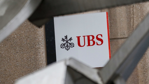 A sign outside a UBS Group AG bank branch in Zurich, Switzerland, on Tuesday, July 13, 2021. UBS and Julius Baer Group Ltd. report earnings this week. Photographer: Stefan Wermuth/Bloomberg