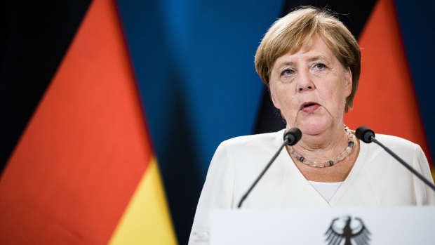 Angela Merkel Photographer: Akos Stiller/Bloomberg