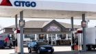 Vehicles refuel at a Citgo Petroleum Corp. gas station in Appleton, Wisconsin, U.S., on Tuesday, April 20, 2020. Of all the wild, unprecedented swings in financial markets since the coronavirus pandemic broke out, none has been more jaw-dropping than Monday’s collapse in a key segment of U.S. oil trading. Photographer: Lauren Justice/Bloomberg