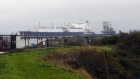 The Gaslog Greece liquefied natural gas (LNG) tanker approaches Grain LNG importation terminal, operated by National Grid Plc, on the Isle of Grain near Rochester, U.K., on Tuesday, Jan. 4, 2022. Natural gas prices in Europe started the year extending the sharp drop seen in the last month as rising flows eased concerns that supplies could lack during the winter.