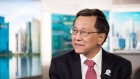 Lim Kok Thay, chairman and chief executive officer of Genting Bhd, speaks during a Bloomberg Television interview in Singapore, on Friday, Dec. 14, 2018. In the last three years, China has “grown tremendously from almost nothing” to become the main source market for the company, said Lim.