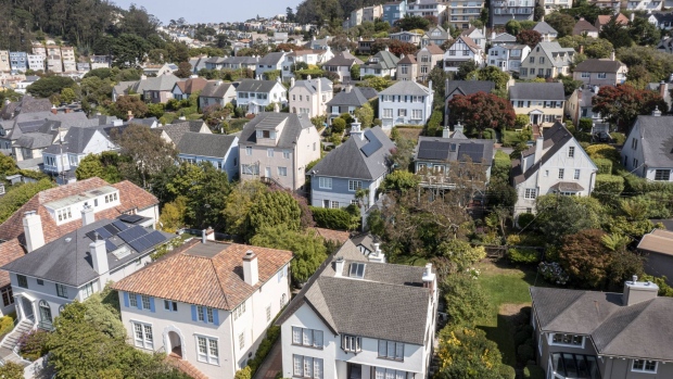 Homes in San Francisco, California. Photographer: David Paul Morris/Bloomberg
