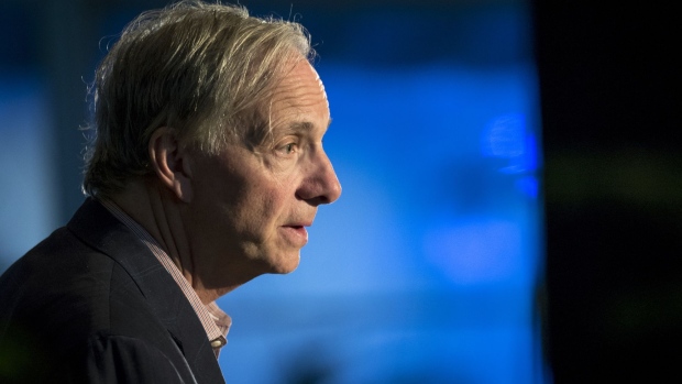 Ray Dalio, billionaire and founder of Bridgewater Associates LP, speaks during the Bridge Forum in San Francisco, California, U.S., on Tuesday, April 16, 2019. The event brings together leaders in finance and technology from Asia and Silicon Valley to connect and share insights.
