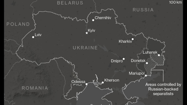 BC-Ukraine-Separatist-Regions-Get-Recognition-From-Putin-Map