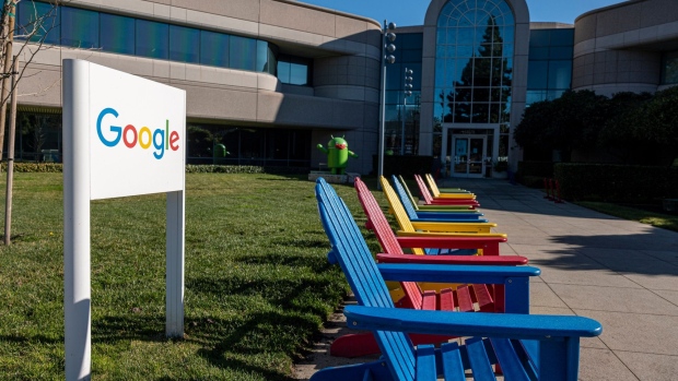 Google headquarters in Mountain View, California, U.S., on Thursday, Jan. 27, 2022. Alphabet Inc. is expected to release earnings figures on February 1.