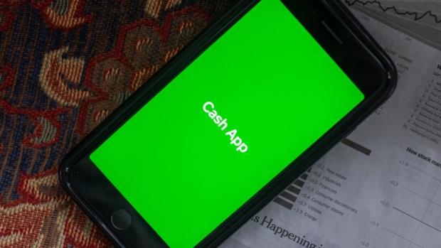 The Cash App on a mobile phone arranged in Dobbs Ferry, New York, U.S., on Saturday, Feb. 13, 2021. Deutsche Bank's Bryan Keane raised his price target on Square Inc. shares to a Street-high of $330 from $255, writing that while the stock was a recovery play in 2020, it offers an even bigger recovery story in 2021. Photographer: Tiffany Hagler-Geard/Bloomberg