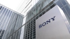 Signage for Sony Corp. outside the company's headquarters in Tokyo, Japan, on Wednesday, April 28, 2021. Sony Group Corp. is expected to post an impressive profit for the fiscal year ended March, but investors are expecting the firm to deliver cautious guidance for the current year as many markets move to a post-pandemic phase. Photographer: Toru Hanai/Bloomberg