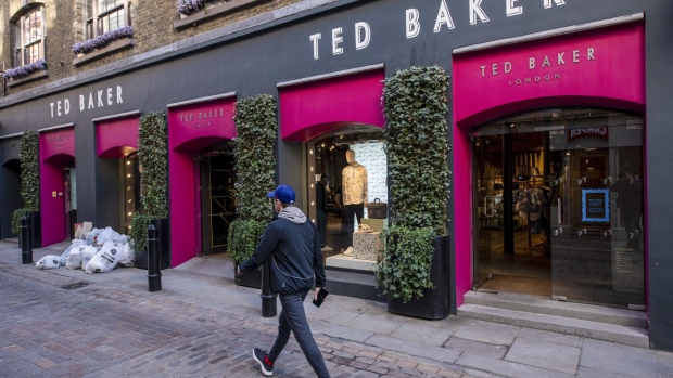 A Ted Baker Plc store in Covent Garden in central London, U.K., on Friday, March 18, 2022. Ted Baker Plc shares gained the most in almost two years after Sycamore Partners Management LP said it’s considering making an offer for the U.K. fashion brand, which lost more than 90% of its value in the past four years. Photographer: Chris J. Ratcliffe/Bloomberg