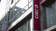 A Canadian Imperial Bank of Commerce (CIBC) branch in Toronto, Ontario, Canada, on Thursday, Oct. 7, 2021. CIBC is planning to double the staff of its innovation-banking unit in the next year and a half as a boom in the technology industry boosts demand for venture lending to startups. Photographer: Della Rollins/Bloomberg