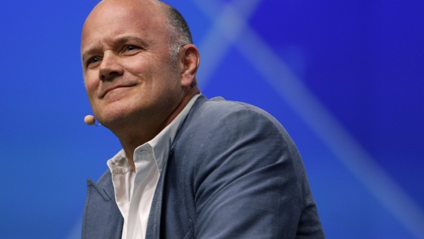 Mike Novogratz, founder and chief executive officer of Galaxy Investment Partners LLC, smiles during the Skybridge Alternatives (SALT) conference in Las Vegas, Nevada, U.S., on Wednesday, May 8, 2019. Photographer: Joe Buglewicz/Bloomberg