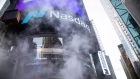 The Nasdaq MarketSite in New York.
