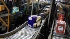 A case of Constellation Brands Inc. Svedka vodka moves down a conveyor belt at Southern Glazer's Wine and Spirits LLC distribution center in Louisville, Kentucky, U.S., on Monday, June 28, 2021. Constellation Brands is scheduled to release earnings figures on June 30. Photographer: Luke Sharrett/Bloomberg