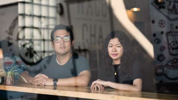 Chen and Li opened Cha Community to create an outpost for authentic Asian food in Waco, Texas. Their grand opening coincided with the start of the pandemic. Photographer: Matthew Busch/Bloomberg