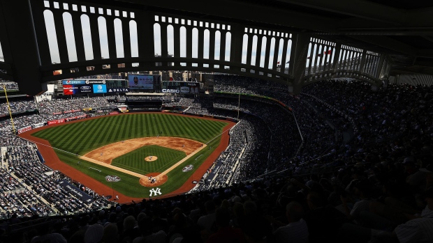 Yankee Stadium in the Bronx, New York. Photographer: Al Bello/Getty Images