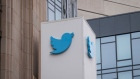Signage is displayed outside of Twitter headquarters in San Francisco, California, U.S., on Thursday, July 16, 2020. As Twitter Inc. grapples with the worst security breach in its 14-year history, it must now uncover whether its employees were victims of sophisticated phishing schemes or if they deliberately allowed hackers to access high-profile accounts. Photographer: David Paul Morris/Bloomberg