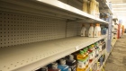 Nearly empty shelves in the baby formula aisle of a grocery store in Detroit, Michigan, US, on Thursday, May 19, 2022. A leading House Democrat plans to grill the Food and Drug Administration’s chief about plans to reopen an Abbott Laboratories infant formula plant without first addressing a whistle-blower’s allegations.