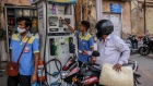 A motorcyclist waits to fill his motorbike with fuel at a Bharat Petroleum Corp. gas station in Hyderabad, India, on Wednesday, March 23, 2022. India’s urban consumption is driving recovery from late pandemic wave but has further intensified the divergence between cities and the hinterland, according to a report by Citigroup Inc released last week.