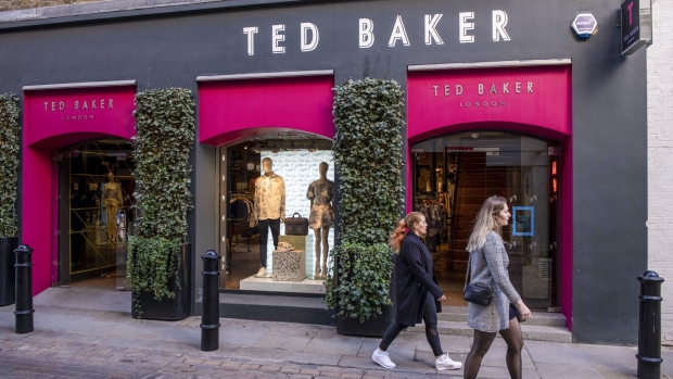 A Ted Baker Plc store in Covent Garden in central London, U.K., on Friday, March 18, 2022. Ted Baker Plc shares gained the most in almost two years after Sycamore Partners Management LP said it’s considering making an offer for the U.K. fashion brand, which lost more than 90% of its value in the past four years.