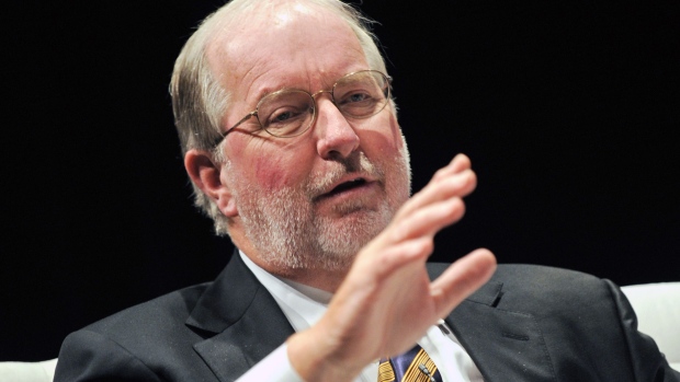 Dennis Gartman, economist and author of the Gartman Letter, speaks at the Bloomberg Hedge Funds Summit in New York, U.S., on Thursday, Dec. 1, 2011. The conference covers the impact of the European debt crisis on the global markets, breaks down the fundamentals driving volatility in the equity markets, and looks at how investors can scratch beyond the veneer when investing in China.