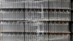 Empty plastic bottles sit on pallets at the Swire Coca-Cola bottling plant in West Valley City, Utah, U.S., on Friday, April 19, 2019. The Coca-Cola Co. is scheduled to release earnings figures on April 23. Photographer: George Frey/Bloomberg
