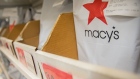 Packages at the Macy's flagship store in New York, U.S., on Thursday, Jan. 6, 2022. Macy's Inc. is transforming the world's largest department store to optimize its omnichannel strategy. Photographer: Jeenah Moon/Bloomberg