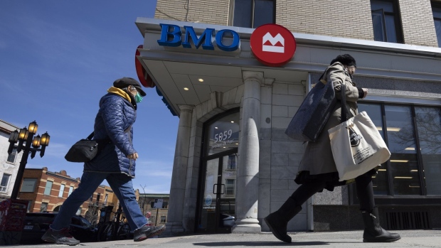The chief financial officer at Bank of Montreal says higher inflation scenarios are now part of its stress-test applications for borrowers.