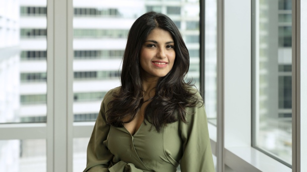 Ankiti Bose, co-founder of Zilingo Pte, in Singapore, on Tuesday, May 10, 2022. Bose, who was fired last week as chief executive officer of the Singapore startup Zilingo, says she'll keep fighting to clear her name. Photographer: Ore Huiying/Bloomberg