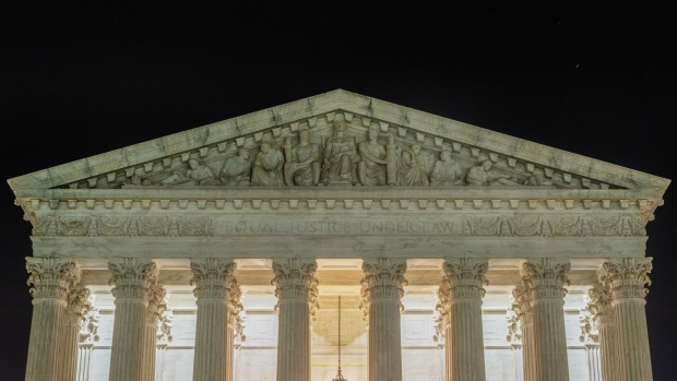 The U.S. Supreme Court building stands in Washington, D.C., U.S., on Tuesday, July 7, 2020. The court is preparing to issue the final opinions of its 2019-20 term starting today and will be ruling on congressional and New York grand jury subpoenas for President Donald Trump's financial records and on Trump's effort to carve out a broad religious exemption from the Obamacare requirement that employers and universities offer free contraceptives on their health-care plans.